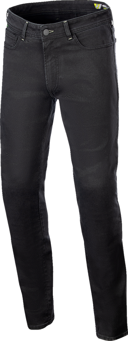 Alpinestars Copper V3 Denim Pants in black, US 28 / EU 44, featuring stylish design and durable denim fabric.
