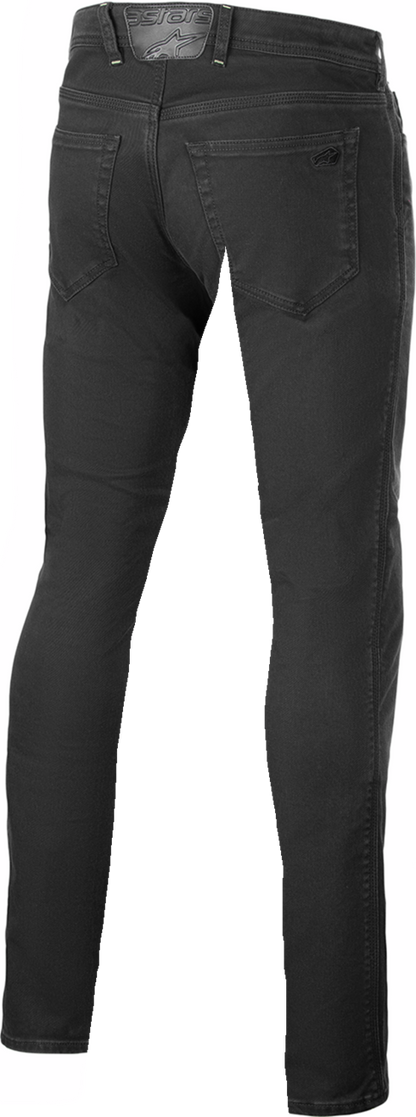 Alpinestars Copper V3 denim pants in black, US 28 / EU 44, featuring stylish design and durable fabric for casual wear.