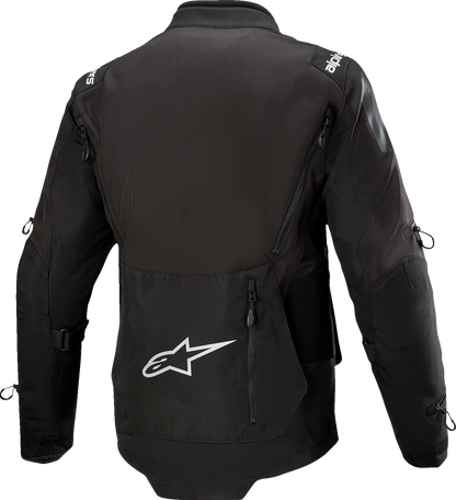 Alpinestars Ardent 3-in-1 adventure touring jacket in black, size large, with multiple layers and protective features.