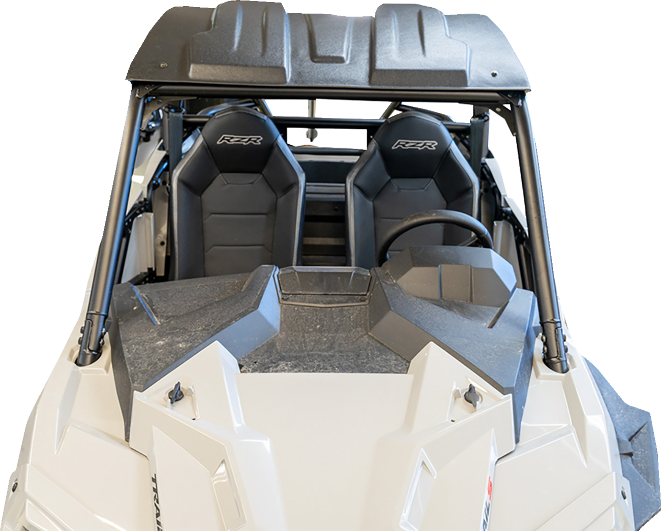 Durable Moose Offroad UTV roof in one-piece polyethylene with UV stabilizers, designed for off-road utility vehicles.