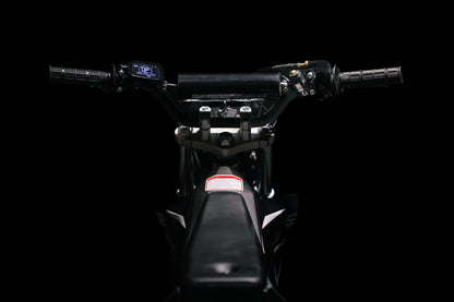 Greenger G2 electric dirt bike for kids, 50cc equivalent, with rugged tires and compact frame for young riders.