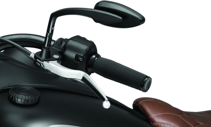 Kuryakyn, Kuryakyn Thresher Grips for 2018-2019 Indian Models – Black