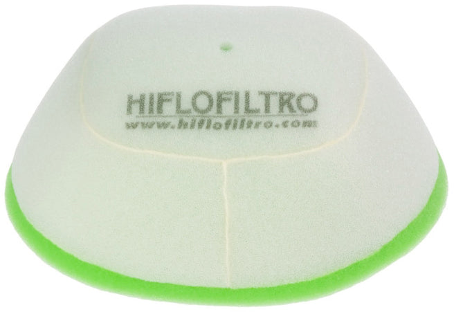 HIFLOFILTRO HFF4015 air filter for high-performance engines, showing the clean, rectangular filter element with black frame.