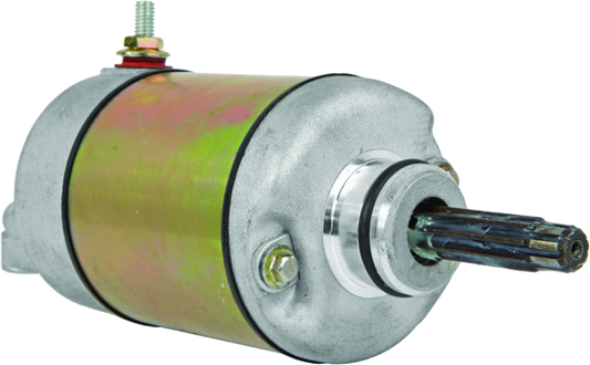QuadBoss 495297 motor starter for Honda TRX400EX/X SporTrax ATV, showing the compact electric starter component.
