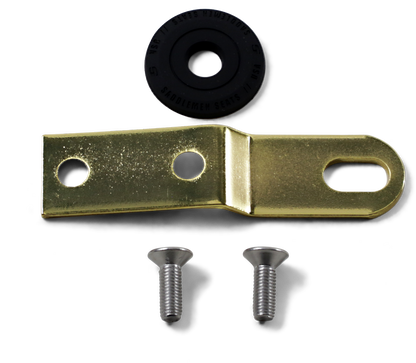 SADDLEMEN Seat Bracket - Gold - 1/4"-28 10545GOB