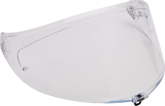 Clear AGV K6/K6 S helmet shield with Pinlock® 120 MaxVision™ compatibility, designed for enhanced visibility and protection.