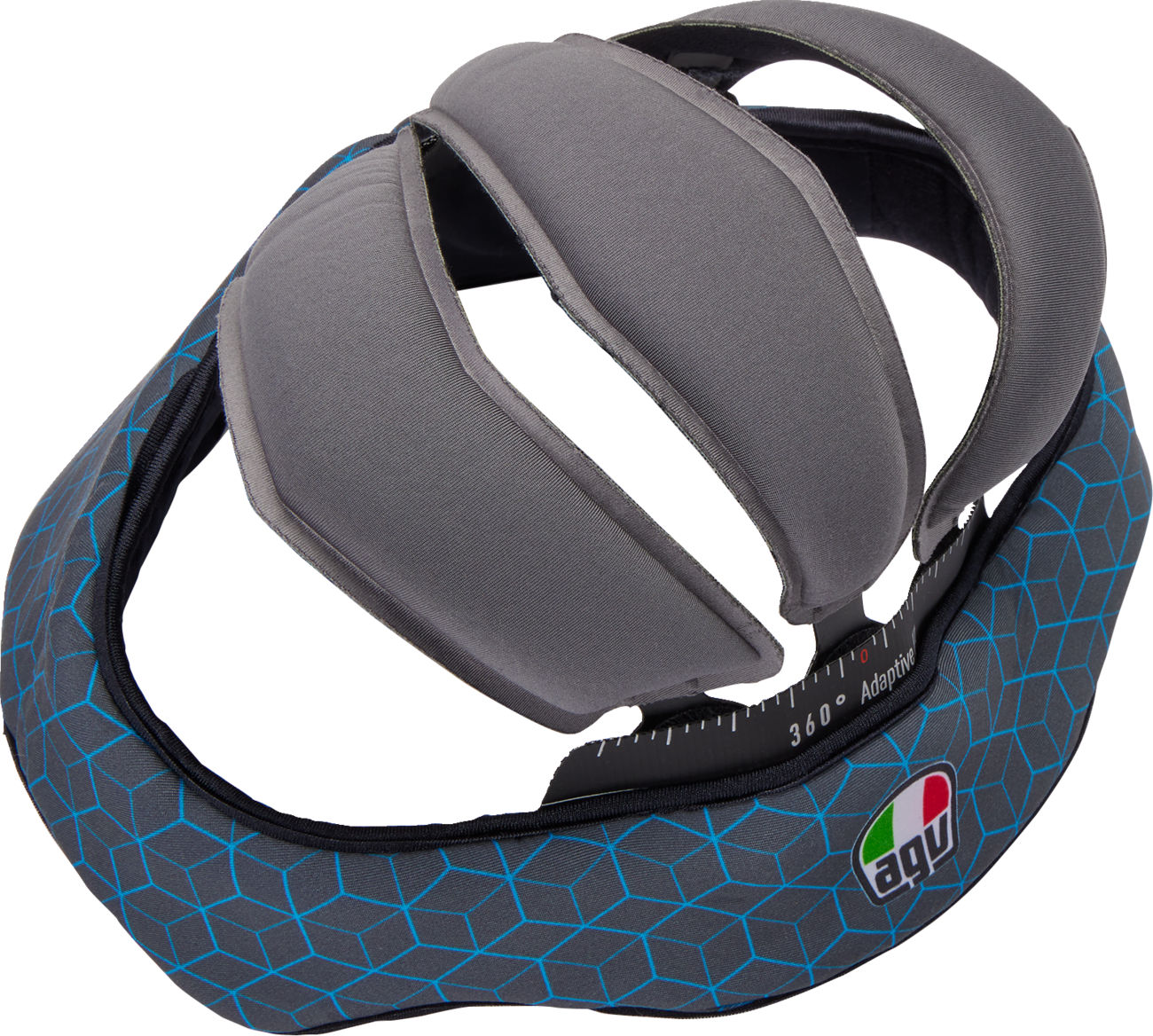 AGV Pista GP RR Liner - Gray/Cyan - Medium (Part #201850005523GM)