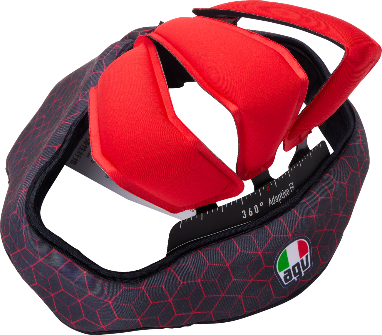 AGV Pista GP RR Liner - Black/Red, 2XL by AGV - Part 20185000556062X