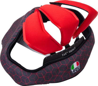 AGV Pista GP RR Liner - Black/Red, 2XL by AGV - Part 20185000556062X