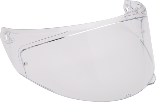 Clear AGV K3 helmet shield with Pinlock® 120 MaxVision™ preparation, XL/2XL size, shown installed on helmet.