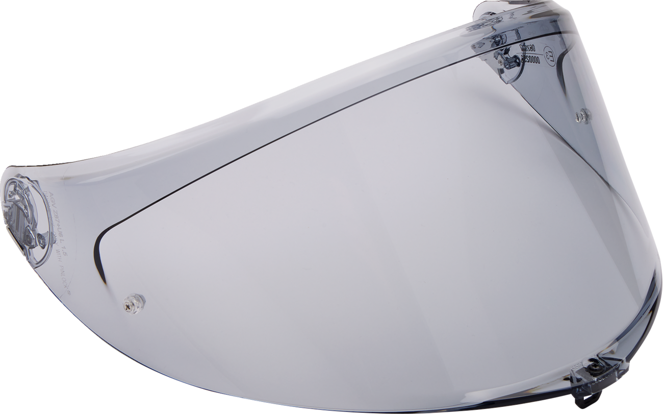 AGV K6/K6 S Light Smoke Shield with Pinlock 120 MaxVision, helmet accessory, clear tinted visor for improved visibility.