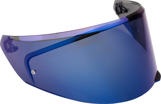AGV K3 helmet shield with Pinlock® 120 MaxVision™ in iridium blue, XL/2XL size, designed for AGV motorcycle helmets.
