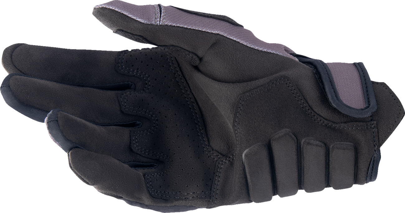 Alpinestars Techdura off-road riding gloves in Falcon Brown, 2XL, featuring impact protection and durable design.