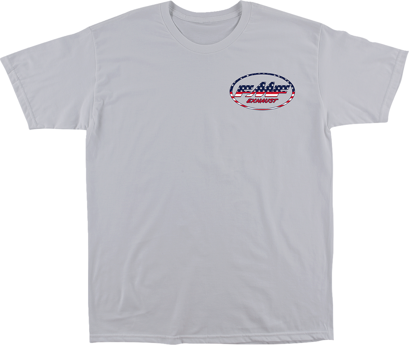 FMF Rally T-Shirt - Silver Medium - Part Number SU24118908SILMD