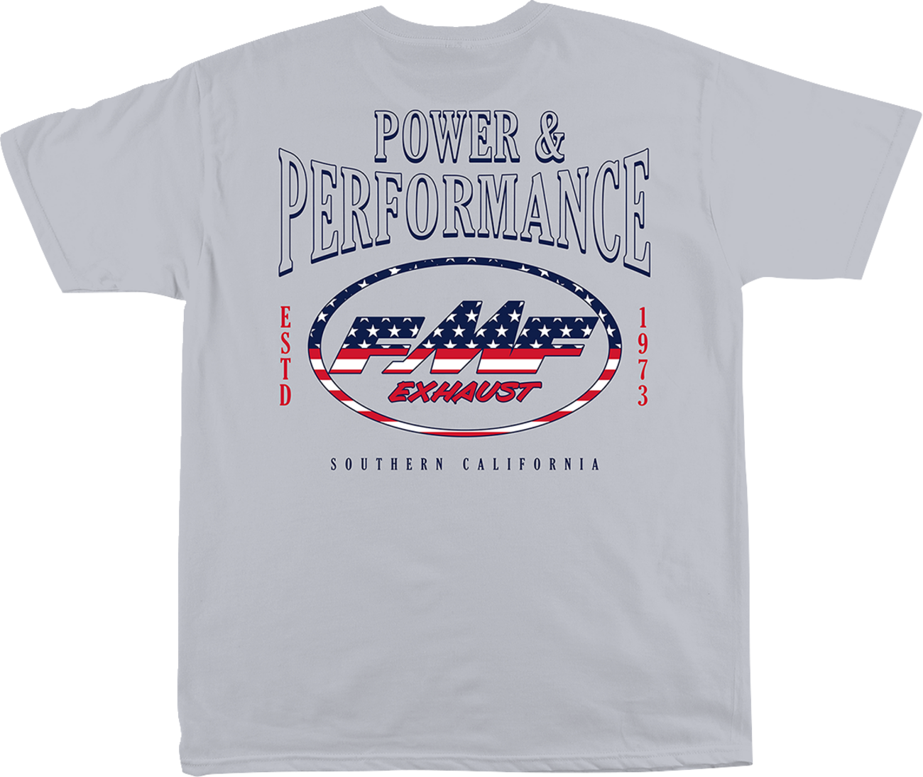 FMF Rally T-Shirt - Silver Medium - Part Number SU24118908SILMD