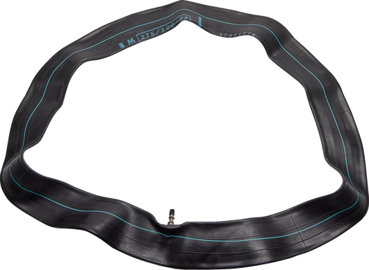 MOOSE OFFROAD medium duty 23-inch TR-4 inner tube for off-road tires, showing the rubber tube with valve stem for motorcycle or ATV use.