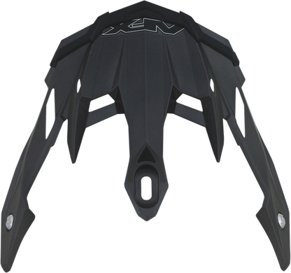 Bill's Exhausts AFX FX-41DS Peak helmet in frost gray with black visor, featuring a sleek aerodynamic design.