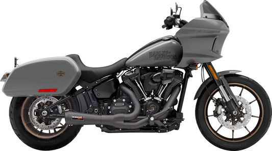 BASSANI XHAUST 2-into-1 Ripper Short Exhaust System - Black - 1S73RBE