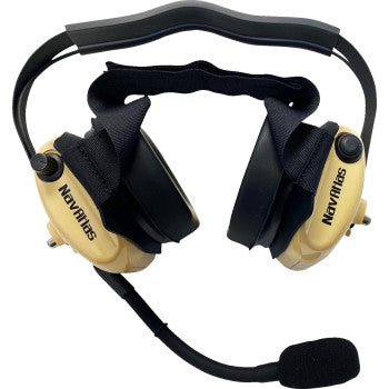 NAVATLAS Headset - Behind-the-Head - Stereo/VOX - Beige NB202BE - Howling Moto
