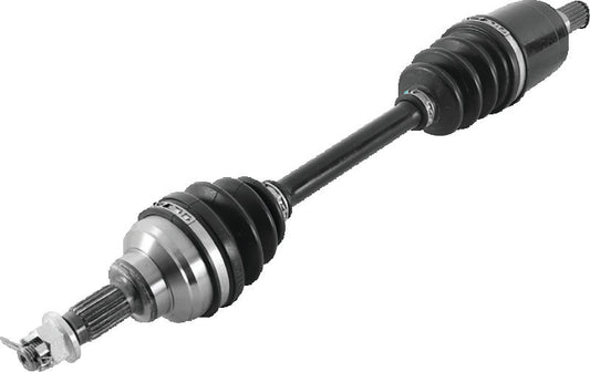 QuadBoss front right replacement axle for Honda TRX450ES FourTrax Foreman 4x4 ES, 2002-2004, showing the axle with CV joints.