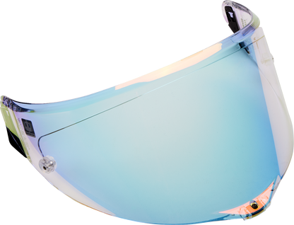 AGV Race 3 shield with rainbow finish and Pinlock® compatibility for Pista GP RR helmets, helmet accessory.