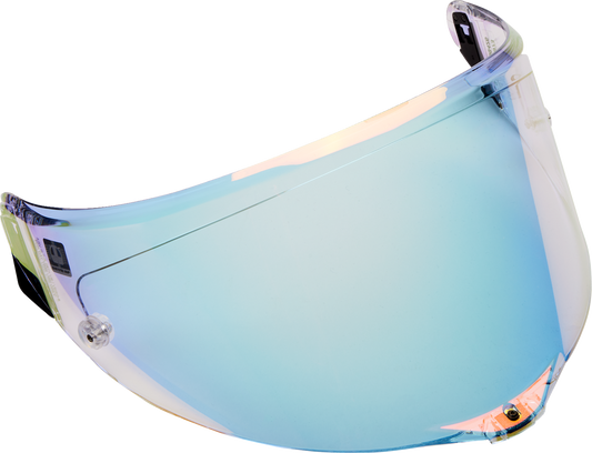 AGV Race 3 shield with rainbow finish and Pinlock® compatibility for Pista GP RR helmets, helmet accessory.