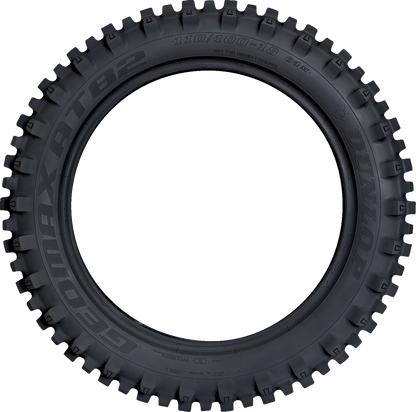DUNLOP, Dunlop Geomax AT82 Rear Motorcycle Tire - 120/90-19 - 66M, Part No. 45261503