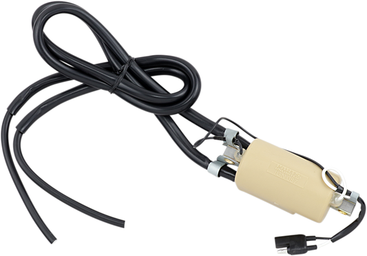 Parts Unlimited external ignition coil IGN-087 for reliable engine performance, shown in a close-up view on a car engine.