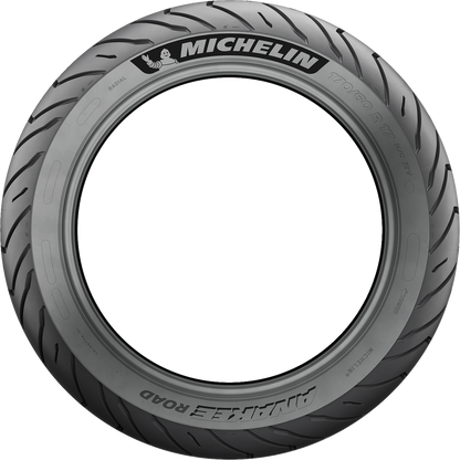 Michelin Anakee Road rear tire 170/60R17 for adventure touring motorcycles, featuring rugged tread design and durable rubber.