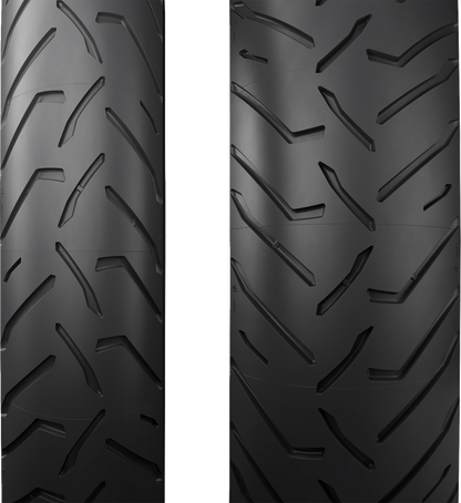Michelin Anakee Road rear motorcycle tire 170/60R17 for adventure touring bikes, featuring tread pattern and sidewall details.