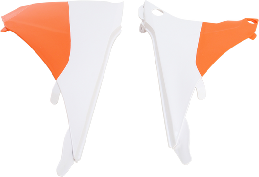 ACERBIS Airbox Cover - White/Orange 2374121088 - Howling Moto