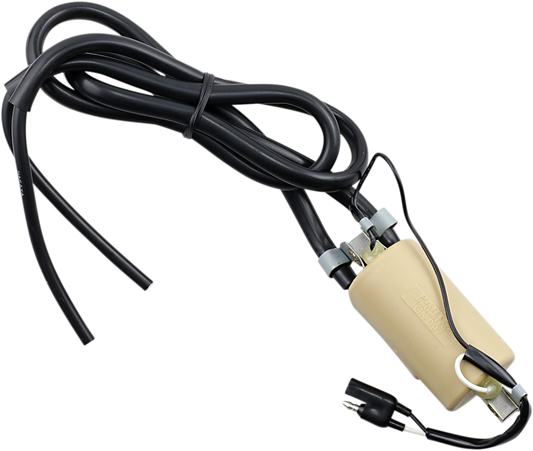 Parts Unlimited external ignition coil for Arctic Cat vehicles, shown in the image with coil and wiring components.