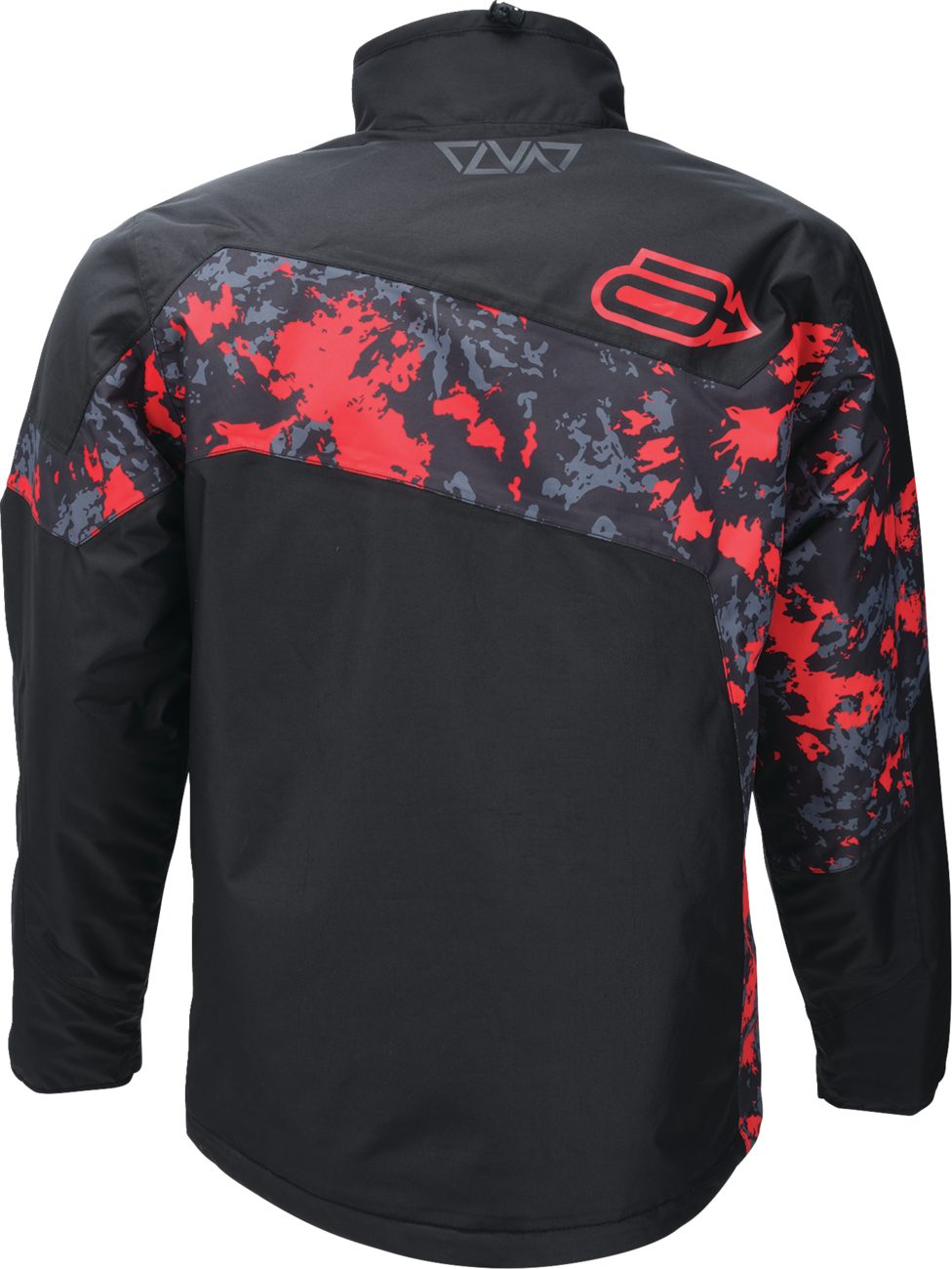 ARCTIVA Pivot 7 insulated jacket in camo black and red, medium size, featuring waterproof fabric and insulated winter gear.