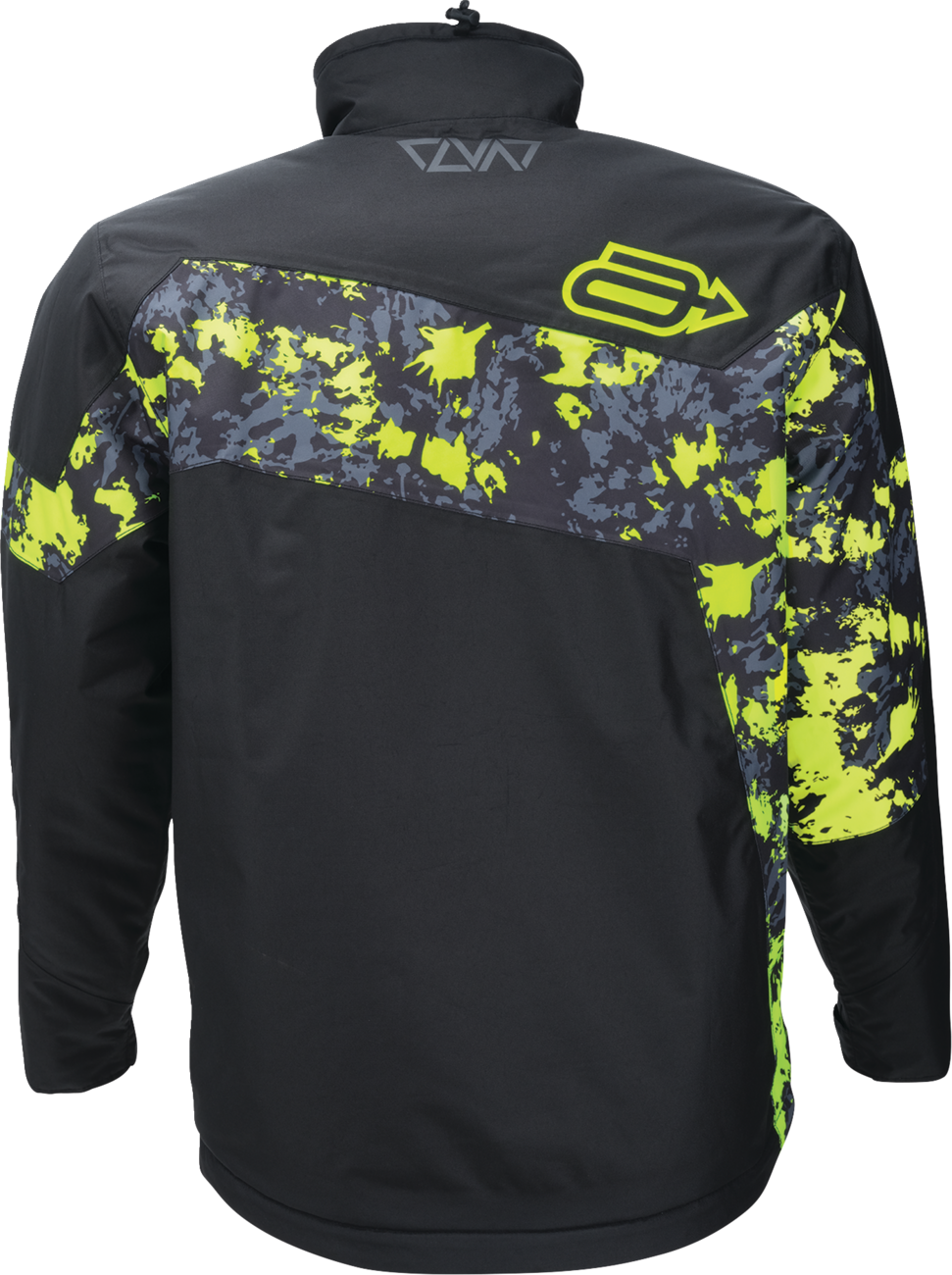 ARCTIVA Pivot 7 Insulated Jacket 2XL - Waterproof Camo Black & Hi-Vis with 200g Insulation