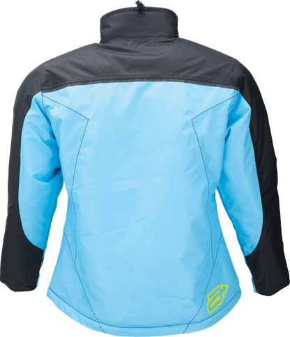 ARCTIVA Women's Pivot 7 Insulated Jacket - Black/Light Blue, Size XL (Part No. 3121-0843)