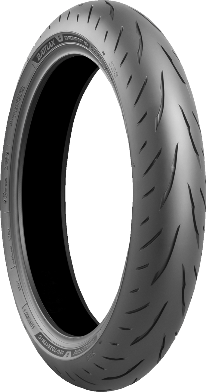 BRIDGESTONE Battlax S23 Front Tire 120/70ZR17 for High-Performance Motorcycles