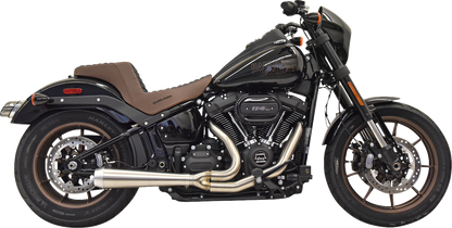 BASSANI XHAUST Road Rage III 2-into-1 motorcycle exhaust system in stainless steel with part number 1S72SSE.
