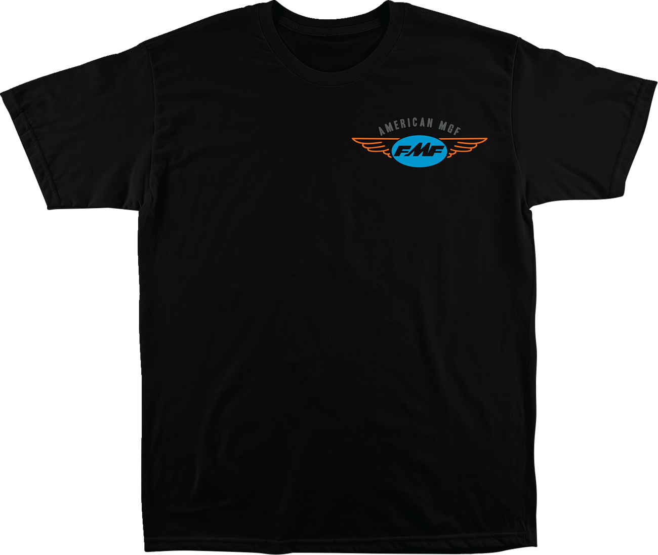 Black FMF Loose T-Shirt in medium size, featuring a relaxed fit and soft fabric, ideal for casual wear.