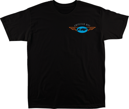 Black FMF Loose T-Shirt in medium size, featuring a relaxed fit and soft fabric, ideal for casual wear.