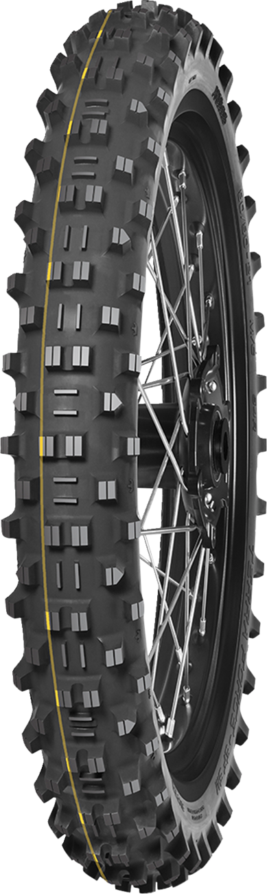 MITAS Terra Force EF2 SM Super Front Tire for enduro and dual sport bikes, size 90/100-21, 57R, with rugged tread pattern.