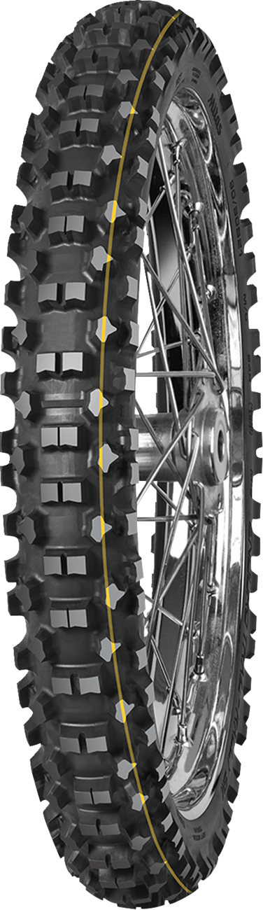 MITAS Enduro Trail-Rally SM Super front tire with 90/90-21 and 3.00-21 sizes, designed for dual sport and rally adventure bikes
