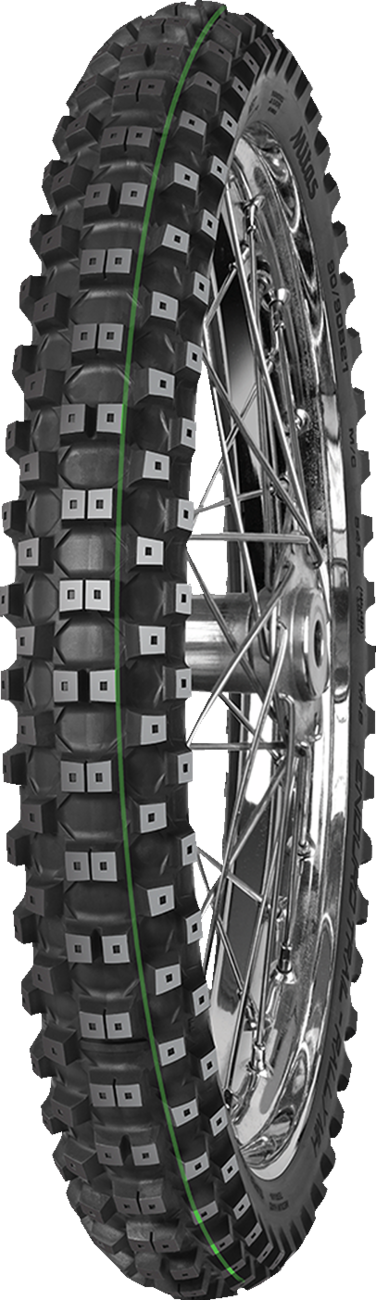 MITAS Enduro Trail-Rally MH Super Front Tire 90/90-21 and 3.00-21, off-road motorcycle tire with rugged tread pattern