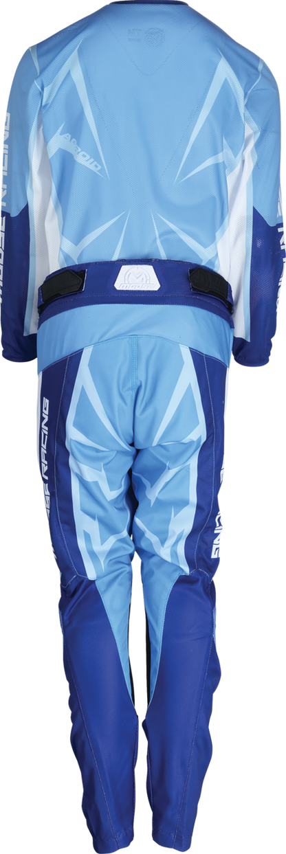 Moose Offroad Youth Agroid Mesh Jersey - Blue/White, Part Number 2912-2482