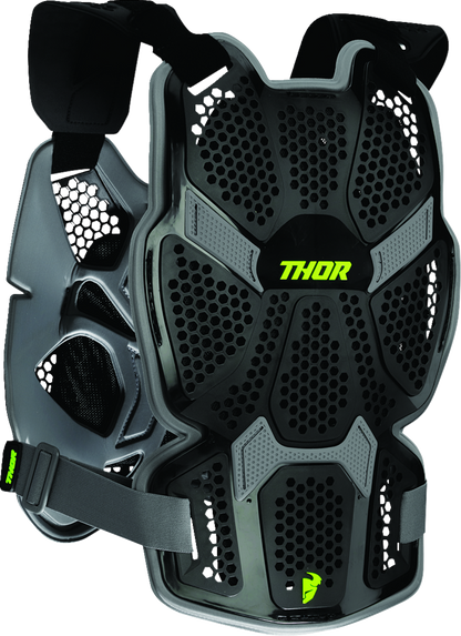 THOR, THOR Sentinel Pro Guard XL/2XL Black - Lightweight Impact Protection with Ventilation
