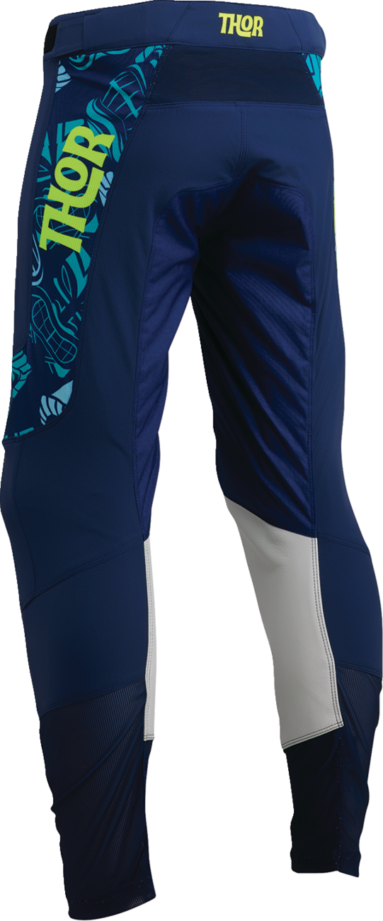 THOR, THOR Prime Aloha Pants - Navy/Aqua, US 36, Model 2901-11398