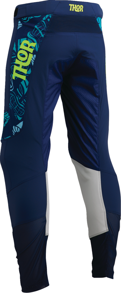 THOR, THOR Prime Aloha Pants - Navy/Aqua, US 36, Model 2901-11398