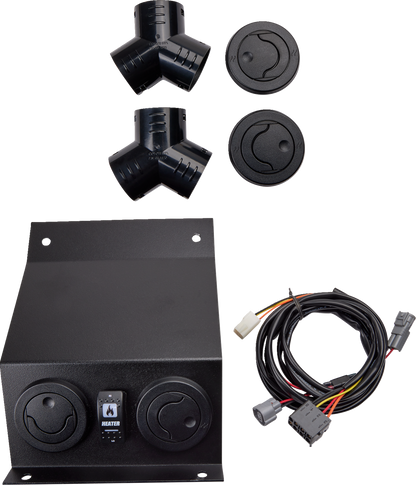 MOOSE OFFROAD UTV Cab Heater - Can-Am Z4621, 12V Universal Kit with Radiator Hose Compatibility