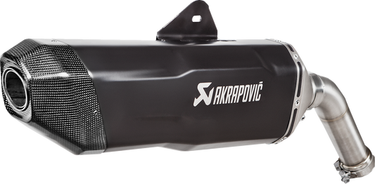 AKRAPOVIC Slip-On Line Muffler for BMW - Titanium with Black Coating, Part S-B9SO3-HFBFCTBL