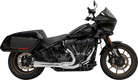 Bassani Xhaust 2-into-1 Road Rage III Exhaust System - Chrome, Model 1S81RE