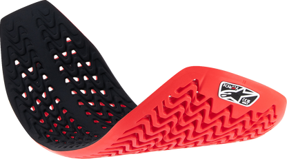Alpinestars Nucleon Plasma full back insert in medium size, designed for motorcycle impact protection, shown in black with branding.